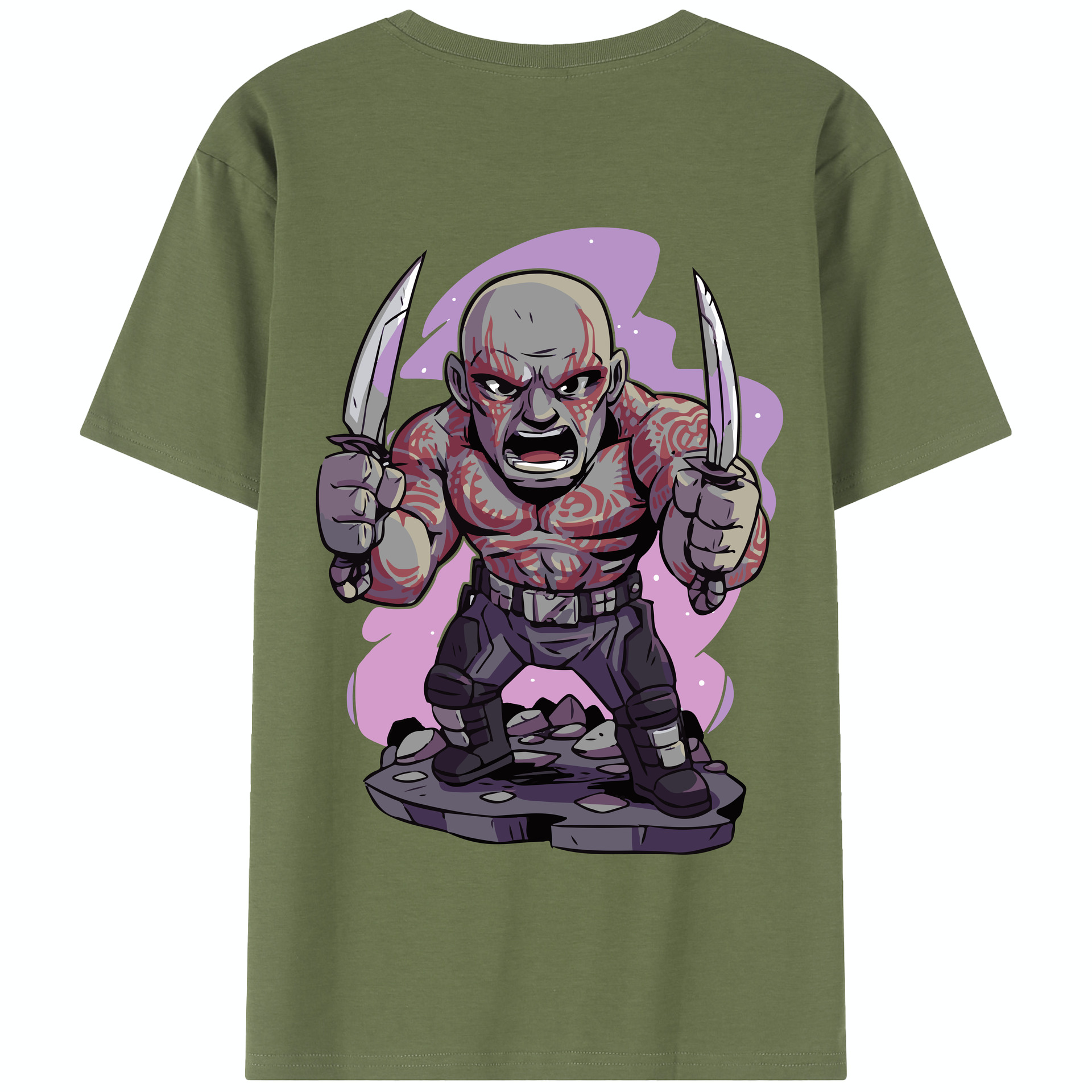 （画像用） アベンジャーズ The Avengers 綿100％半袖Tシャツ（背面プリント）
